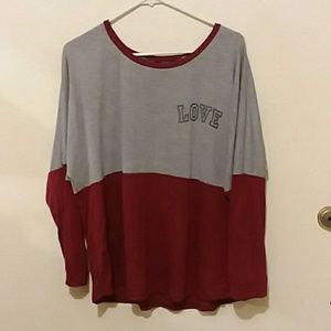 Love slong sleeve tee